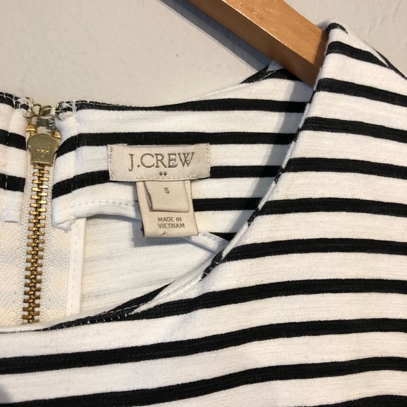 J. Crew Stripped Black and White Dress - Picture 5 of 6